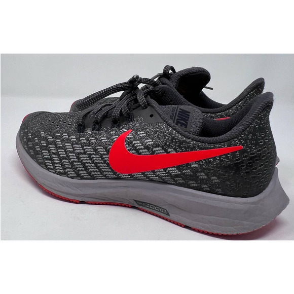 Nike Air Zoom Pegasus 35 Women's Gray Red‎ Running Shoes Size 5.5 - Picture 2 of 7
